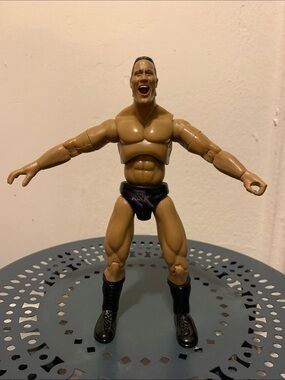 The Rock 2000 WWE Jakks Pacific Finishing Moves Figure